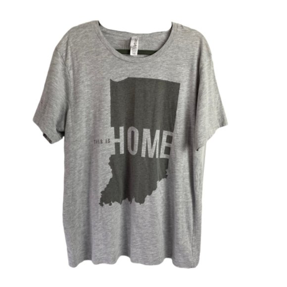 This is Home | Size L. Unisex Indiana Shirt - Picture 1 of 7